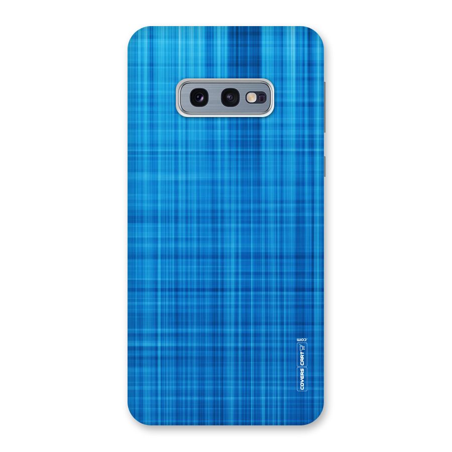 Stripe Blue Abstract Back Case for Galaxy S10e
