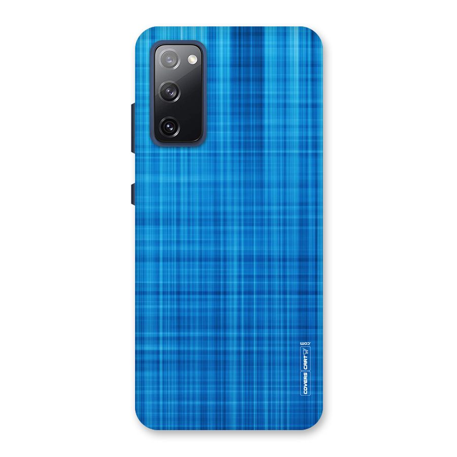 Stripe Blue Abstract Back Case for Galaxy S20 FE