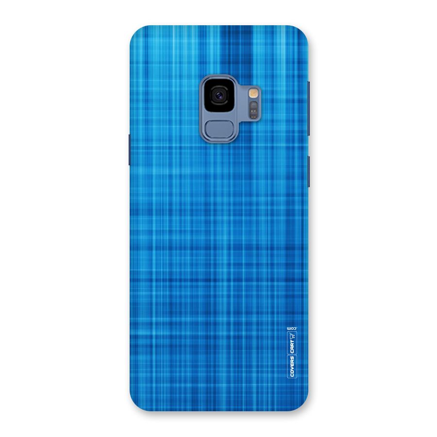 Stripe Blue Abstract Back Case for Galaxy S9