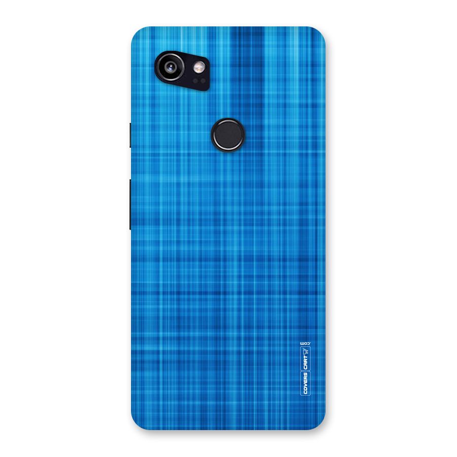 Stripe Blue Abstract Back Case for Google Pixel 2 XL