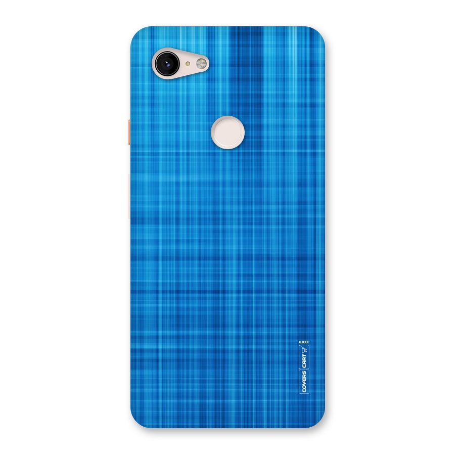 Stripe Blue Abstract Back Case for Google Pixel 3 XL