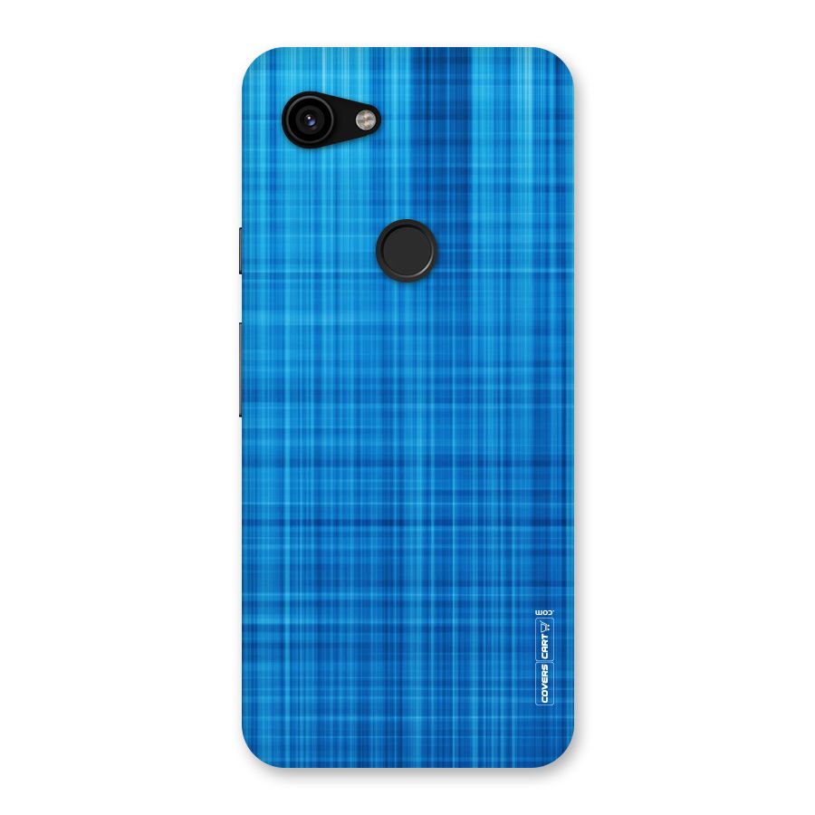 Stripe Blue Abstract Back Case for Google Pixel 3a