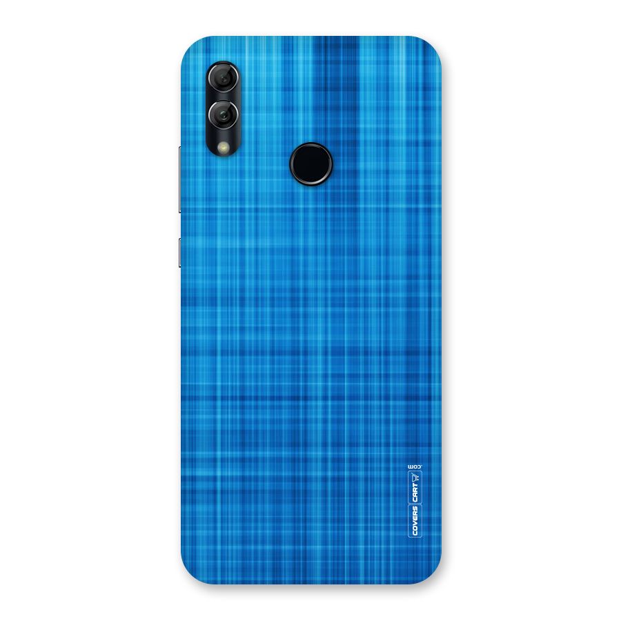 Stripe Blue Abstract Back Case for Honor 10 Lite