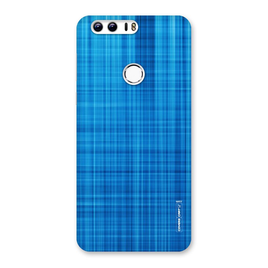 Stripe Blue Abstract Back Case for Honor 8