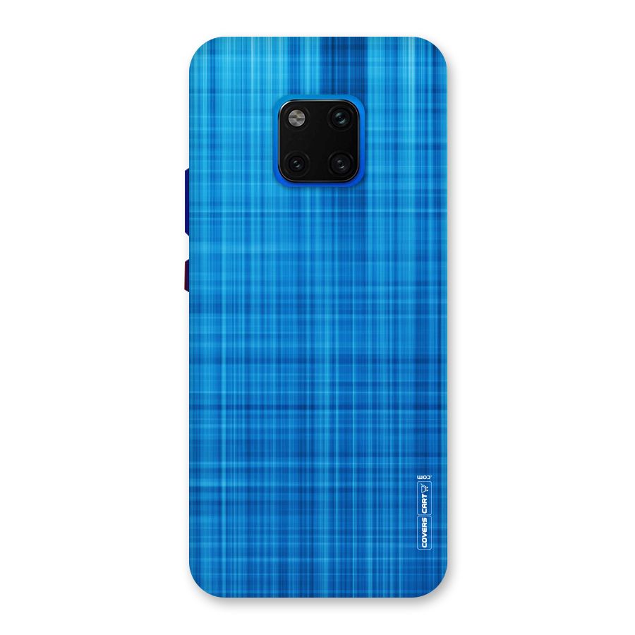 Stripe Blue Abstract Back Case for Huawei Mate 20 Pro