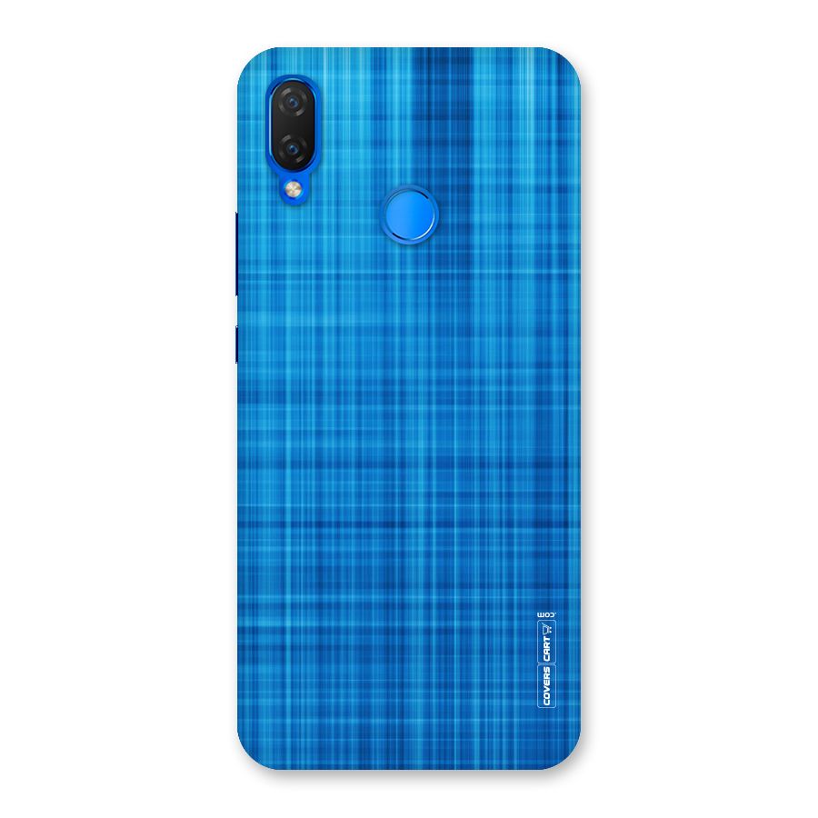 Stripe Blue Abstract Back Case for Huawei Nova 3i