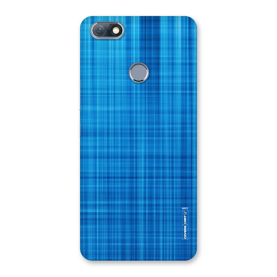 Stripe Blue Abstract Back Case for Infinix Note 5