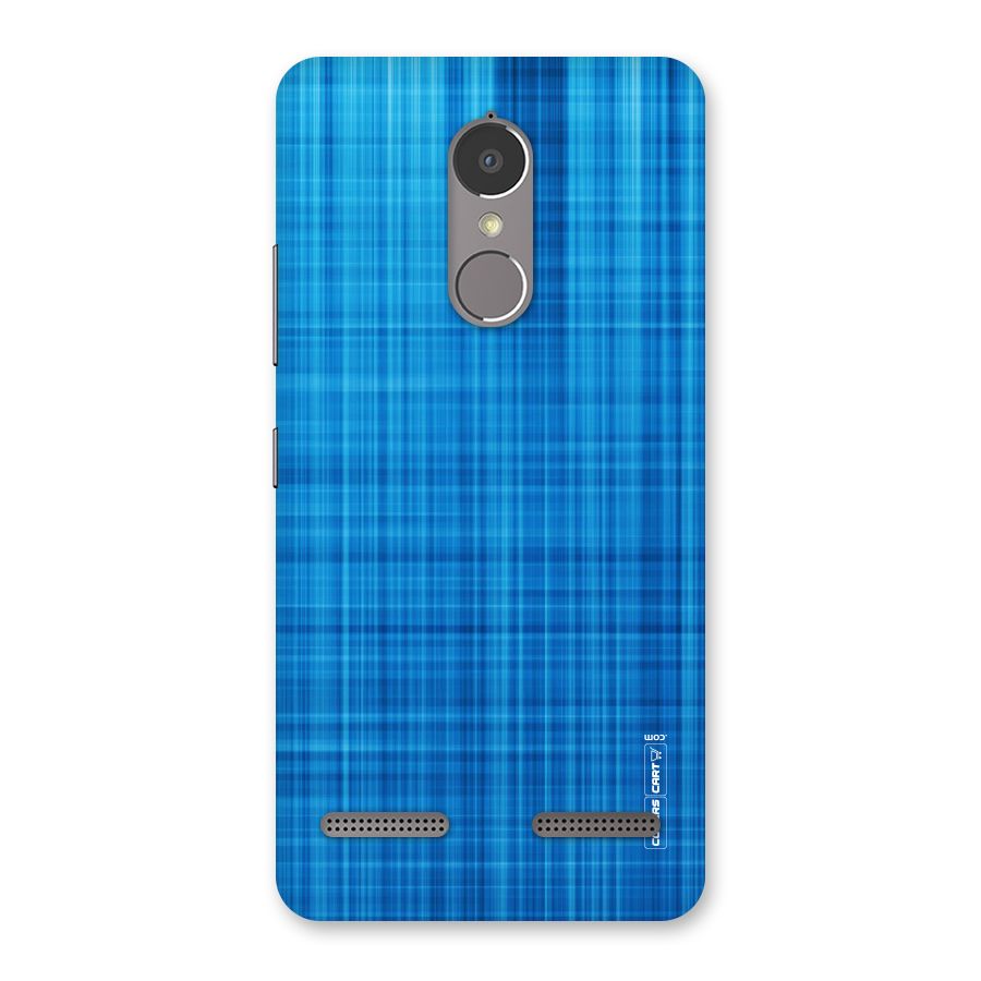 Stripe Blue Abstract Back Case for Lenovo K6 Power