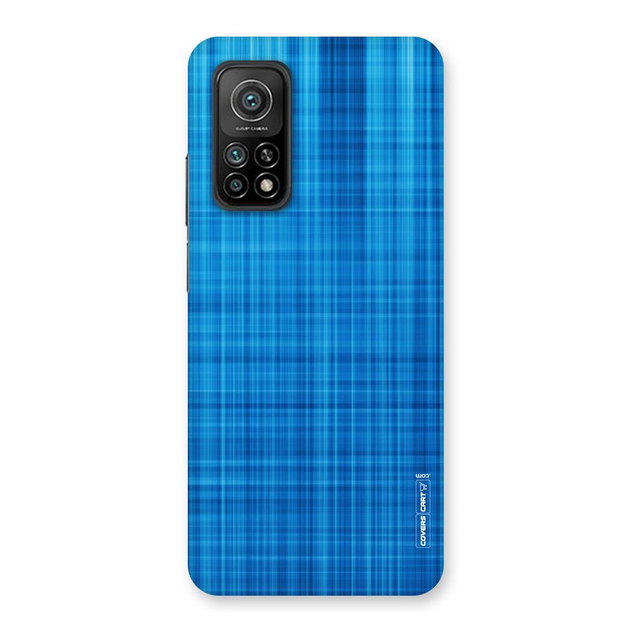 Stripe Blue Abstract Back Case for Mi 10T 5G