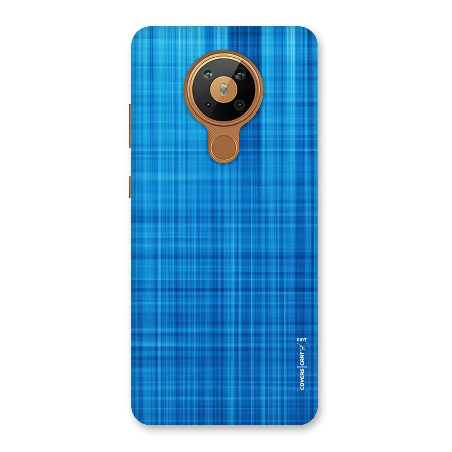Stripe Blue Abstract Back Case for Nokia 5.3