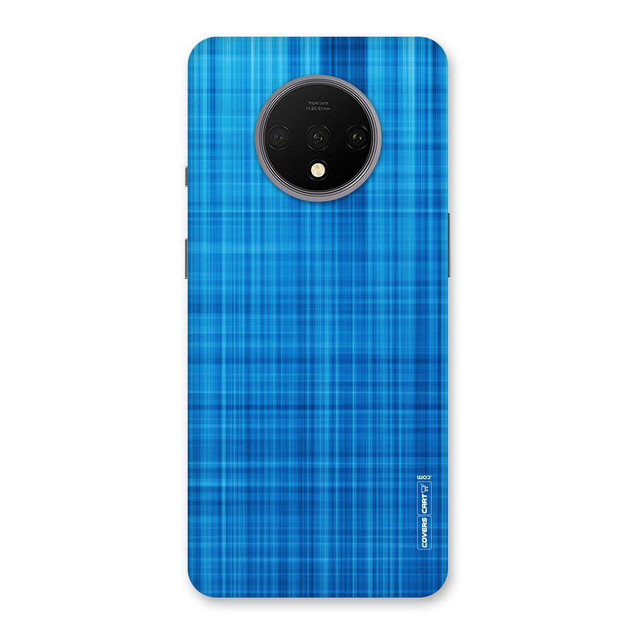 Stripe Blue Abstract Back Case for OnePlus 7T