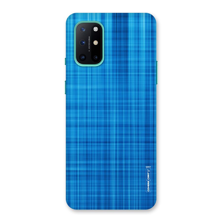 Stripe Blue Abstract Back Case for OnePlus 8T