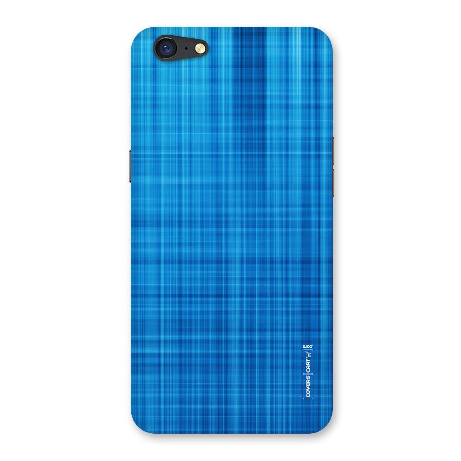 Stripe Blue Abstract Back Case for Oppo A71