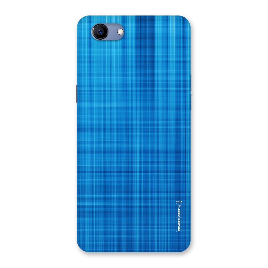 Stripe Blue Abstract Back Case for Oppo Realme 1