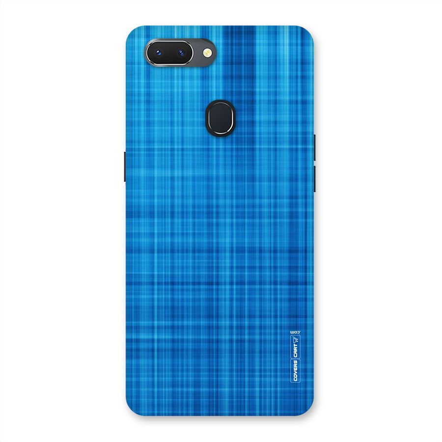 Stripe Blue Abstract Back Case for Oppo Realme 2