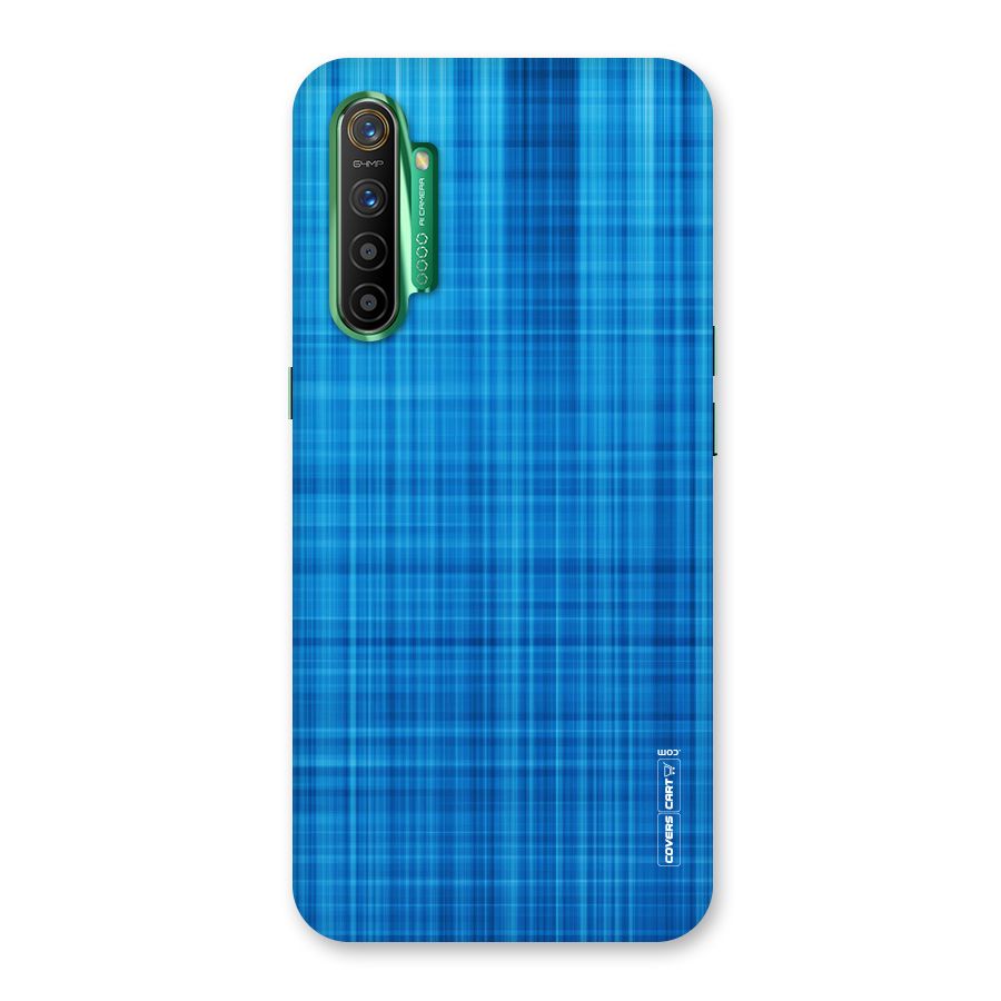Stripe Blue Abstract Back Case for Realme X2