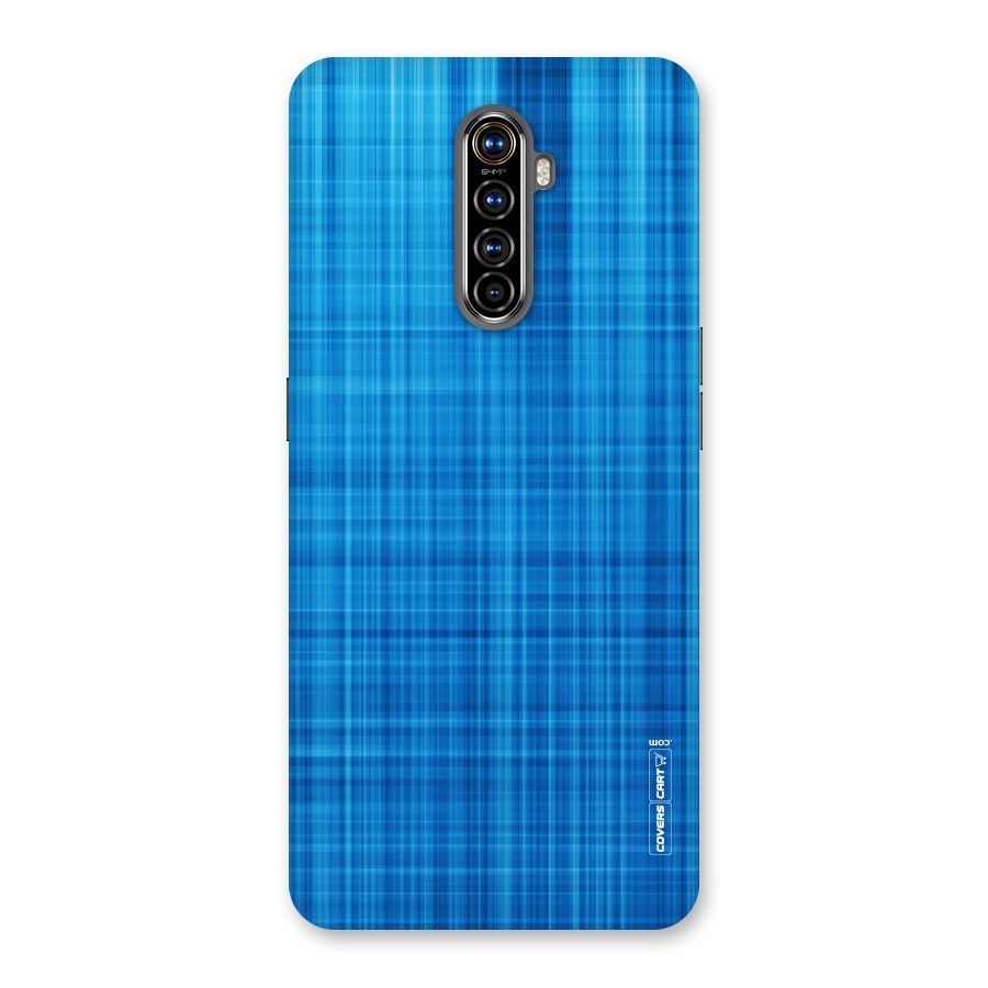 Stripe Blue Abstract Back Case for Realme X2 Pro