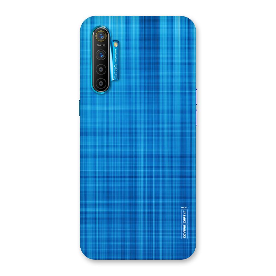 Stripe Blue Abstract Back Case for Realme XT