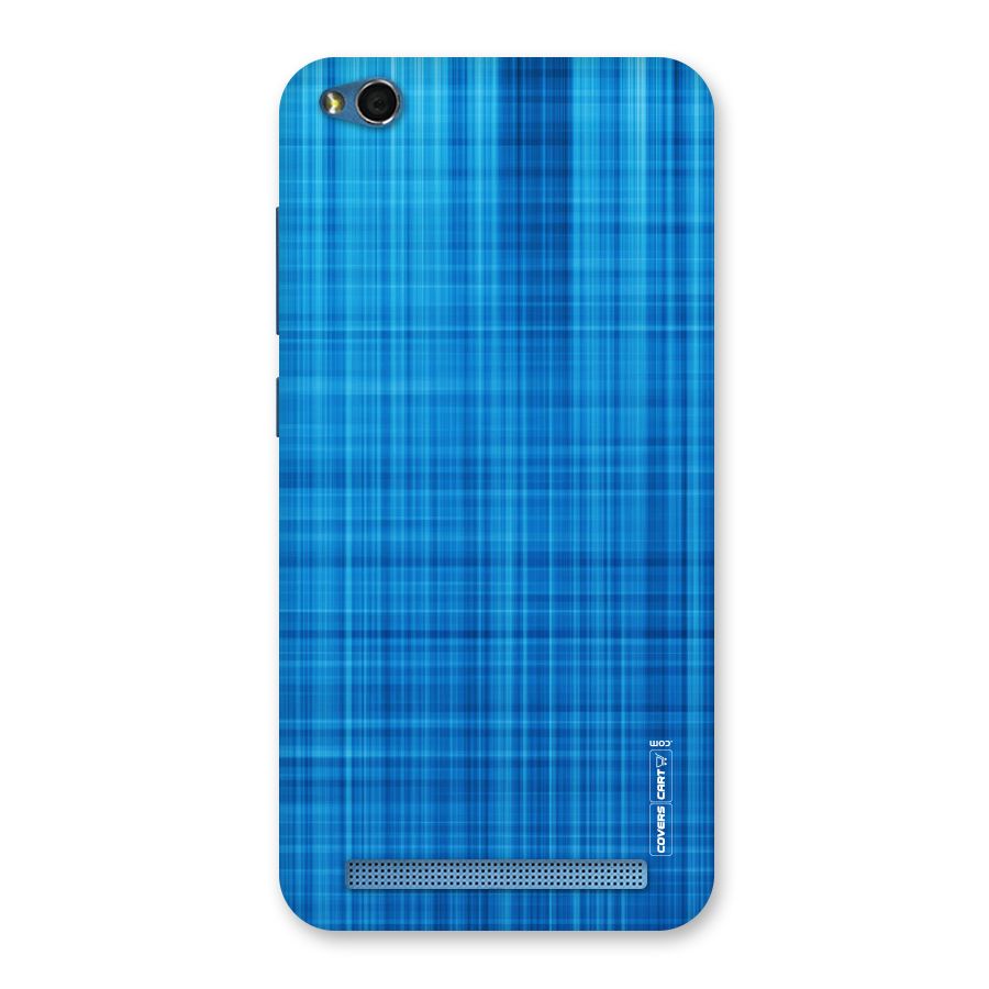 Stripe Blue Abstract Back Case for Redmi 5A
