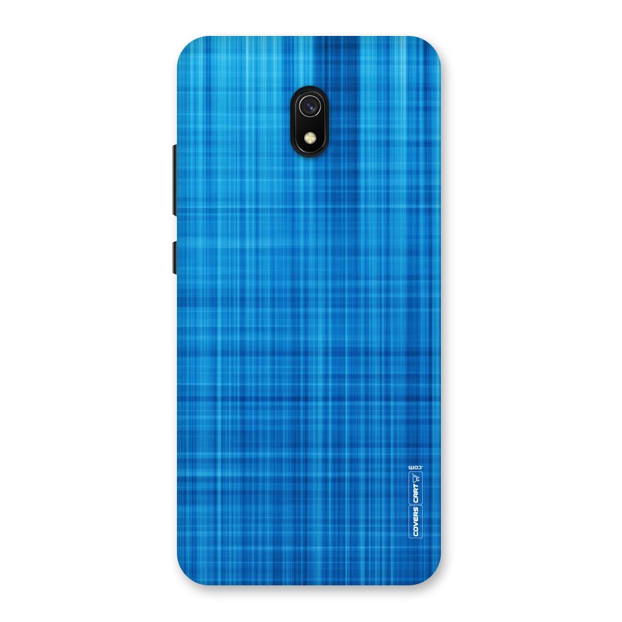 Stripe Blue Abstract Back Case for Redmi 8A