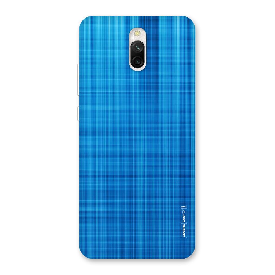 Stripe Blue Abstract Back Case for Redmi 8A Dual