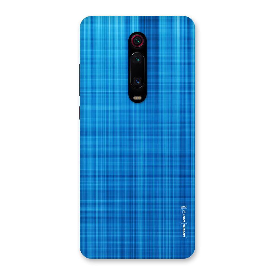 Stripe Blue Abstract Back Case for Redmi K20