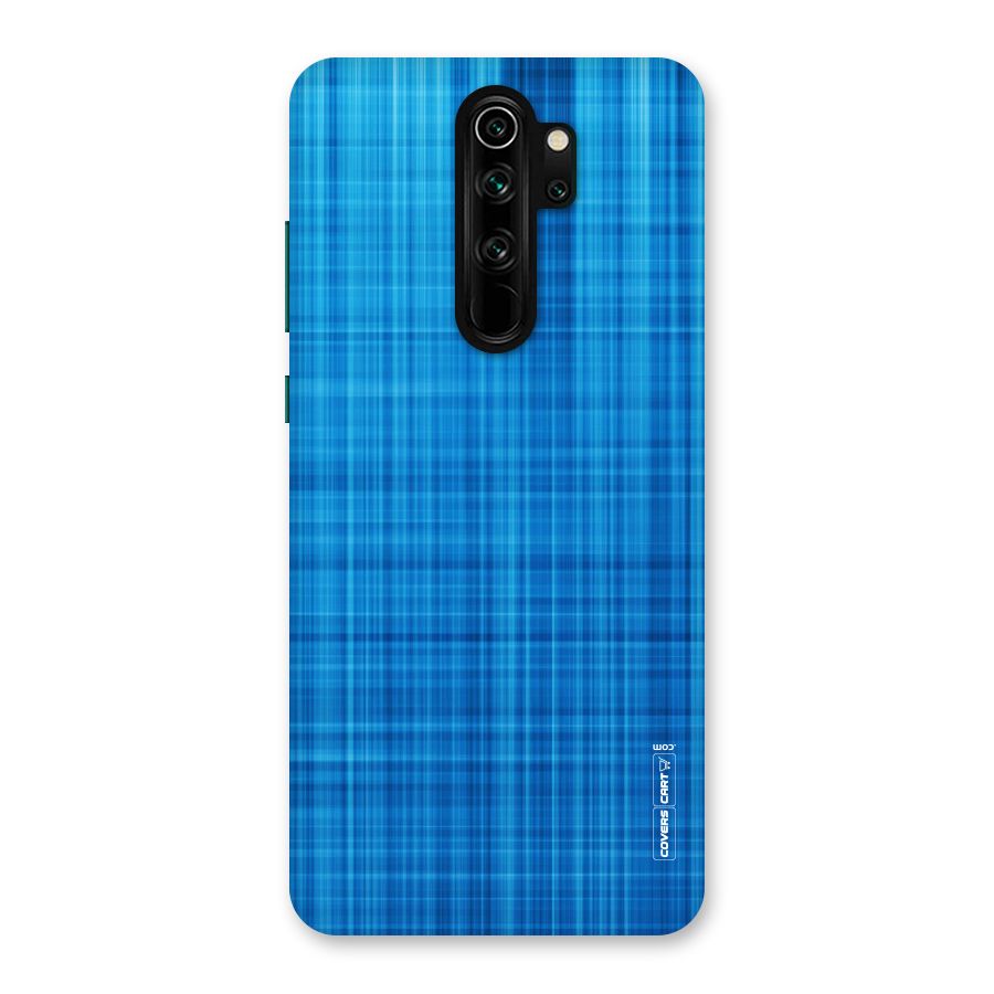 Stripe Blue Abstract Back Case for Redmi Note 8 Pro
