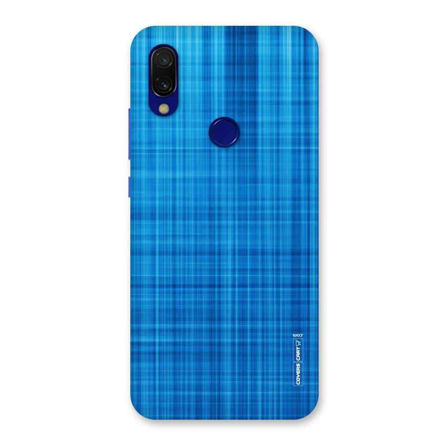 Stripe Blue Abstract Back Case for Redmi Y3