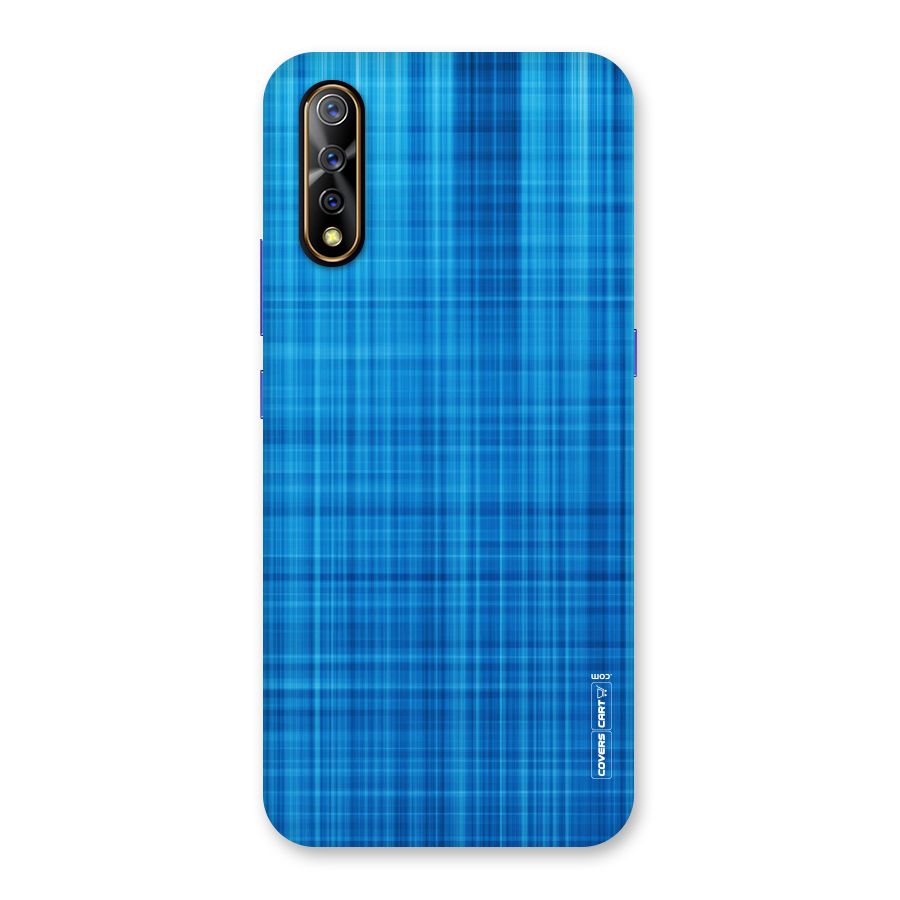 Stripe Blue Abstract Back Case for Vivo S1