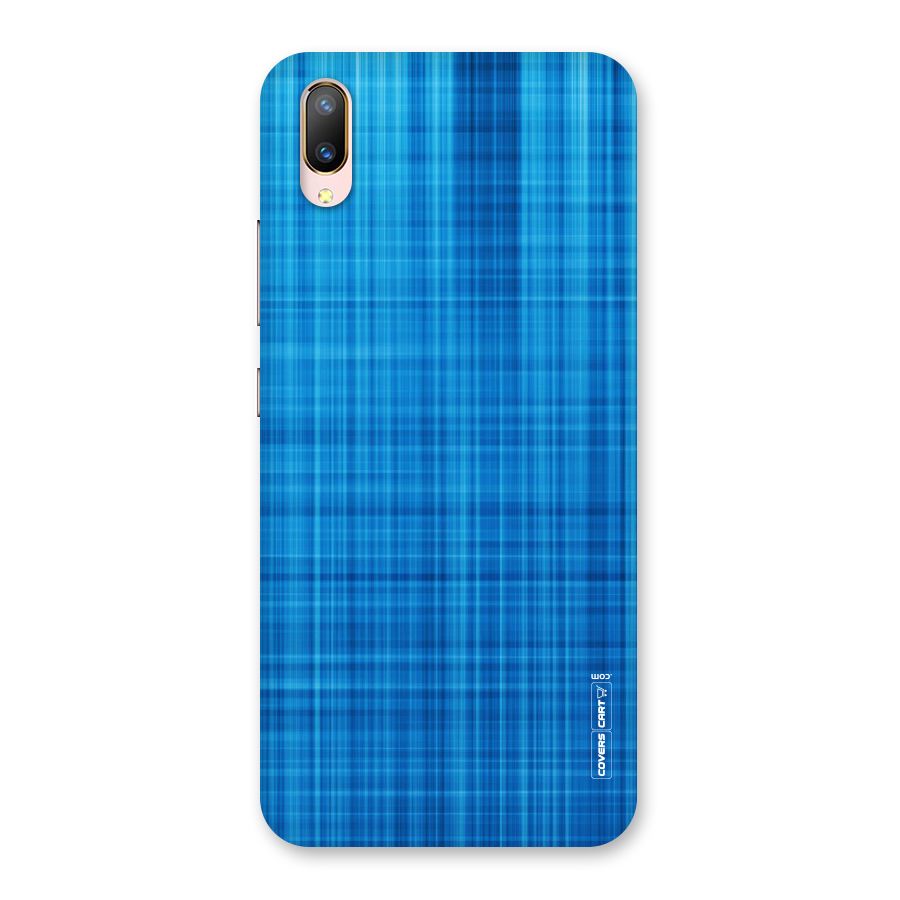 Stripe Blue Abstract Back Case for Vivo V11 Pro