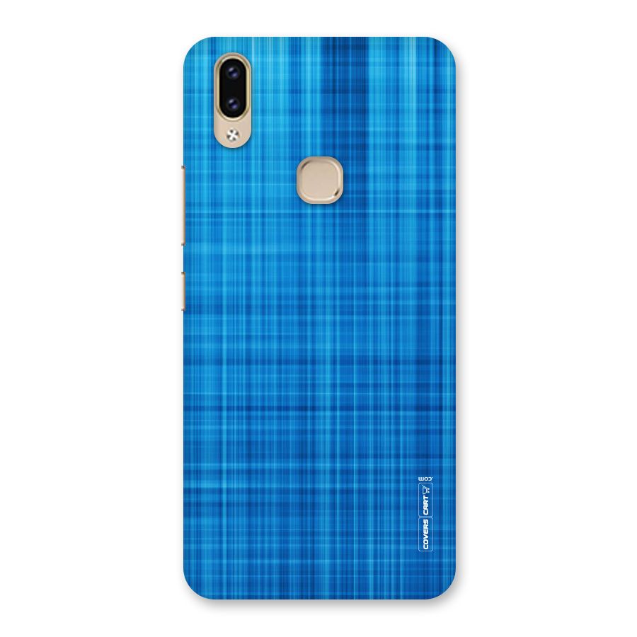 Stripe Blue Abstract Back Case for Vivo V9 Youth