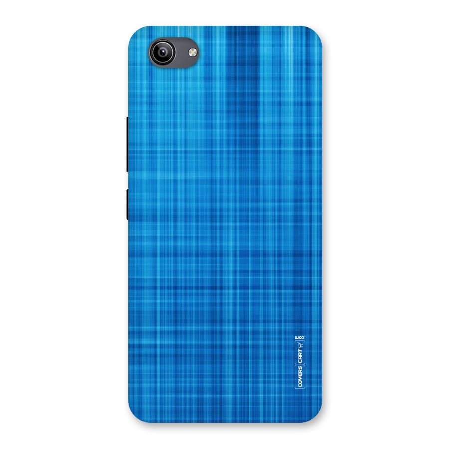 Stripe Blue Abstract Back Case for Vivo Y81i