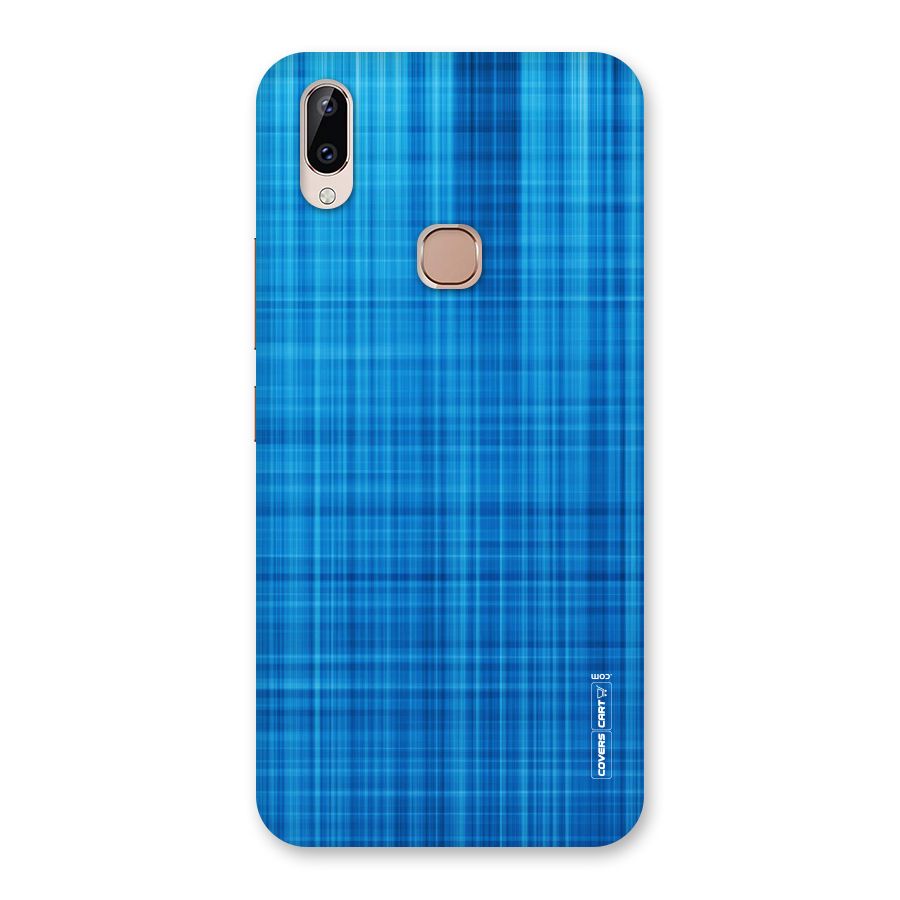 Stripe Blue Abstract Back Case for Vivo Y83 Pro