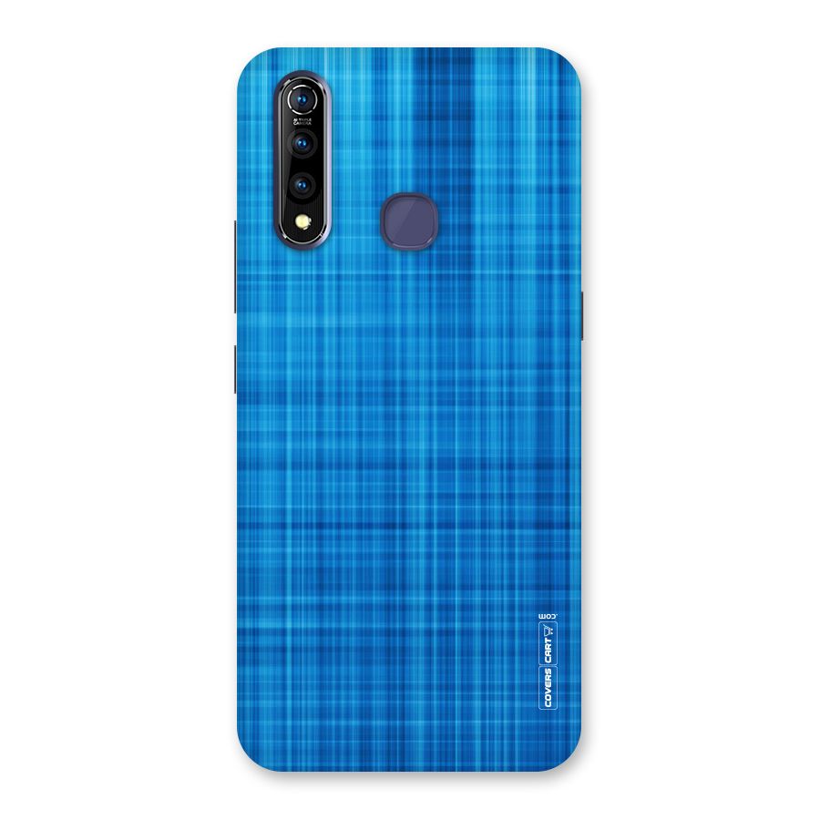 Stripe Blue Abstract Back Case for Vivo Z1 Pro