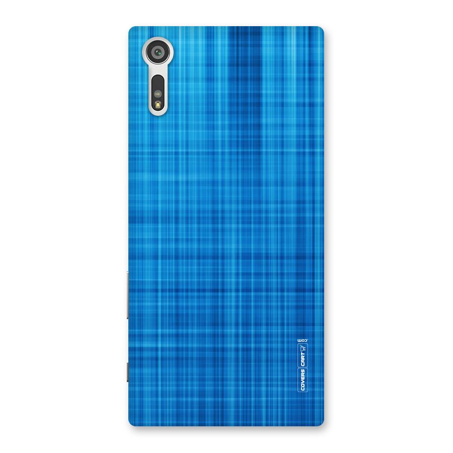 Stripe Blue Abstract Back Case for Xperia XZ