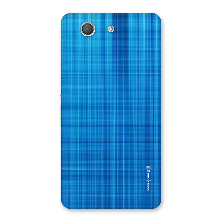 Stripe Blue Abstract Back Case for Xperia Z3 Compact