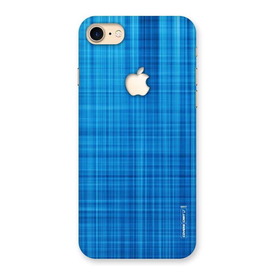 Stripe Blue Abstract Back Case for iPhone 7 Apple Cut