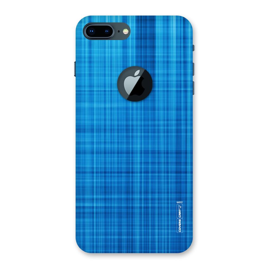 Stripe Blue Abstract Back Case for iPhone 7 Plus Logo Cut