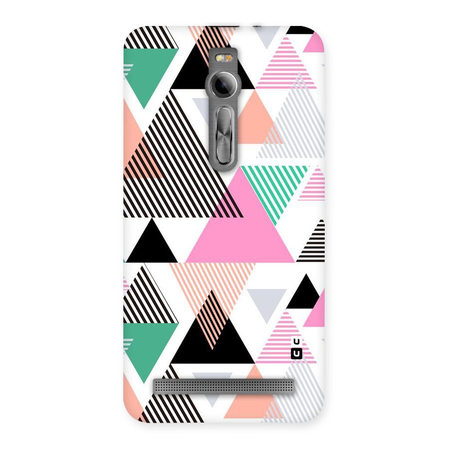 Stripes Abstract Colors Back Case for Asus Zenfone 2