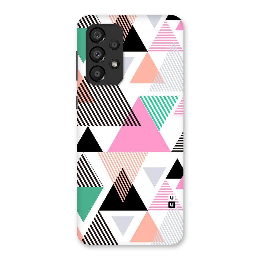 Stripes Abstract Colors Back Case for Galaxy A33 5G