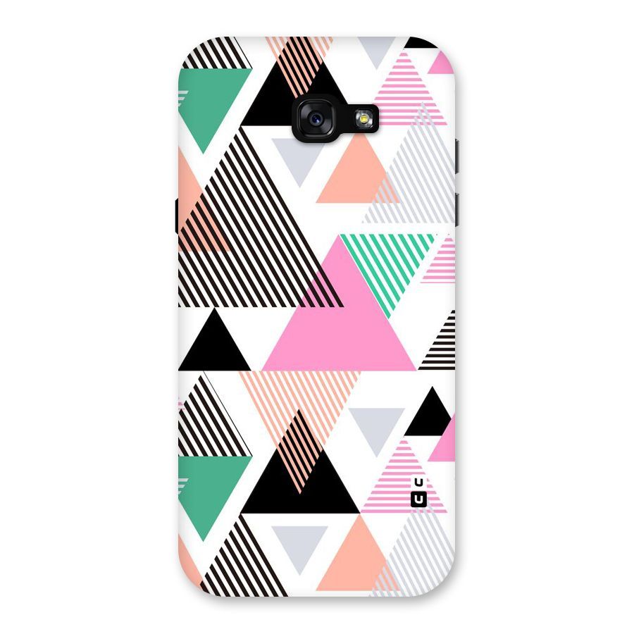 Stripes Abstract Colors Back Case for Galaxy A7 (2017)