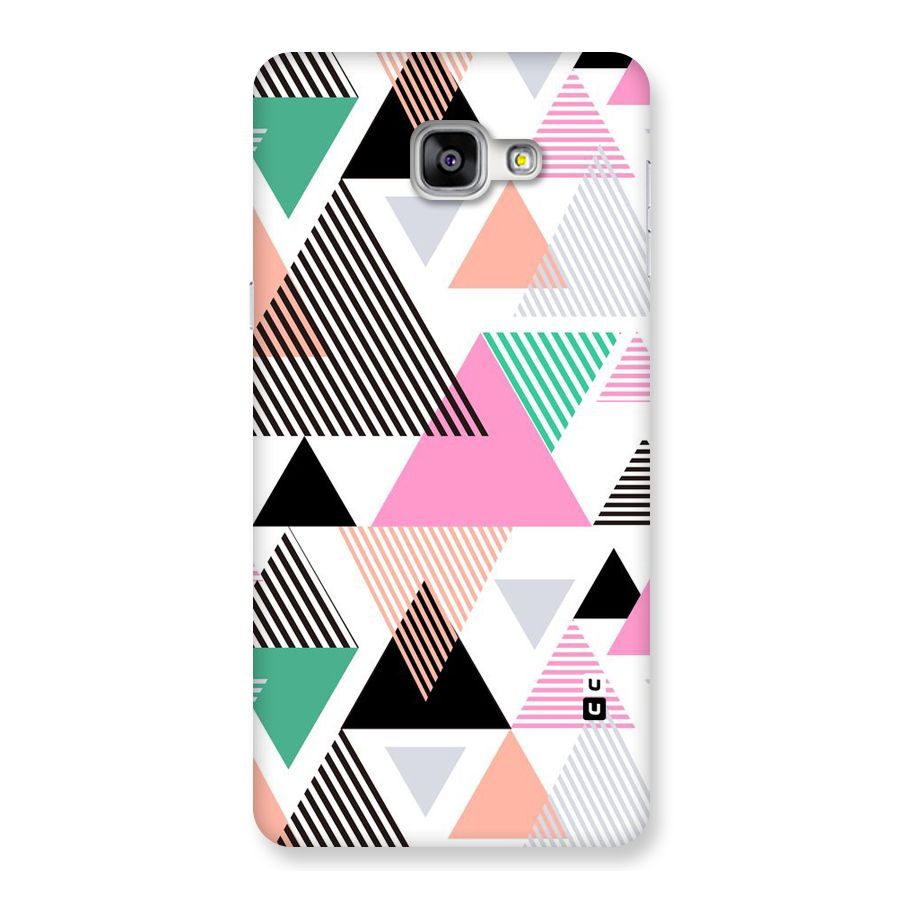 Stripes Abstract Colors Back Case for Galaxy A9