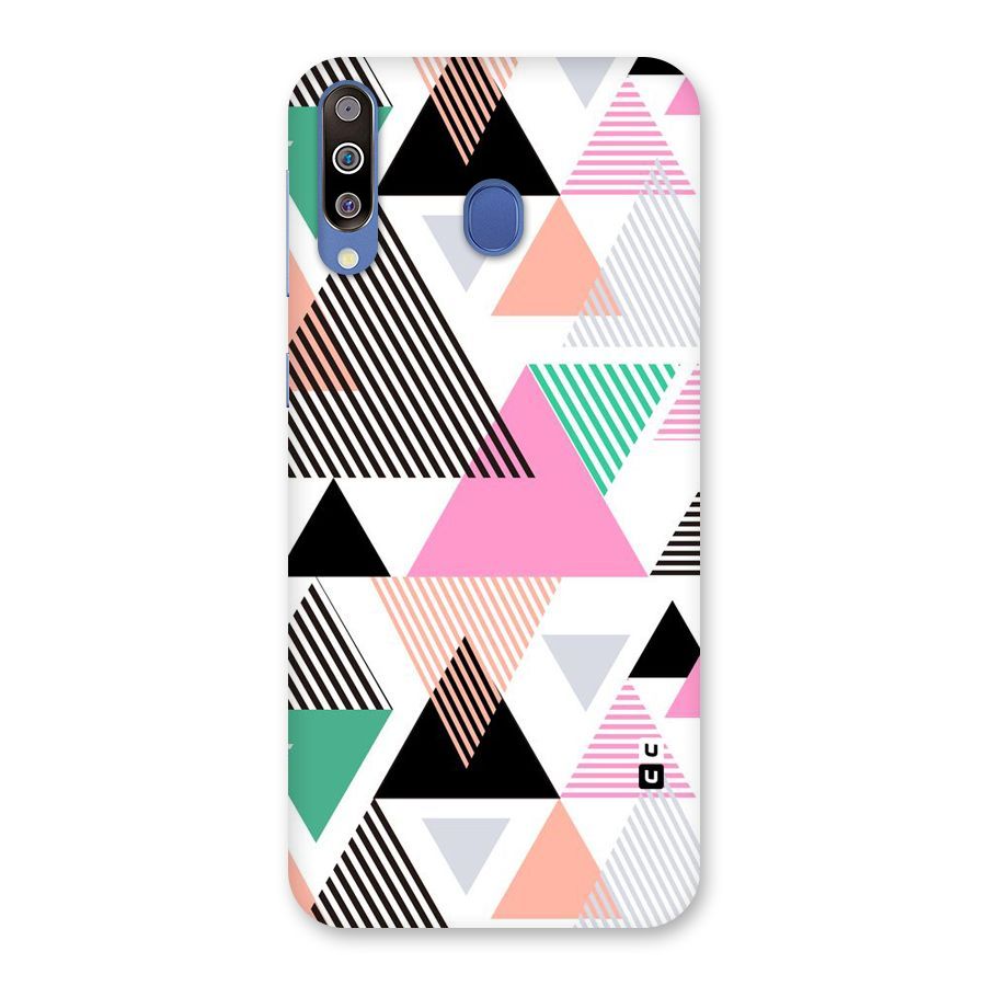 Stripes Abstract Colors Back Case for Galaxy M30
