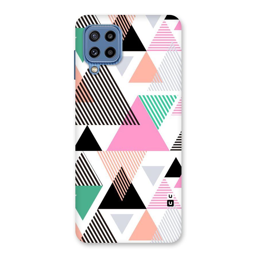 Stripes Abstract Colors Back Case for Galaxy M32