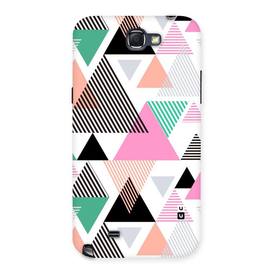 Stripes Abstract Colors Back Case for Galaxy Note 2