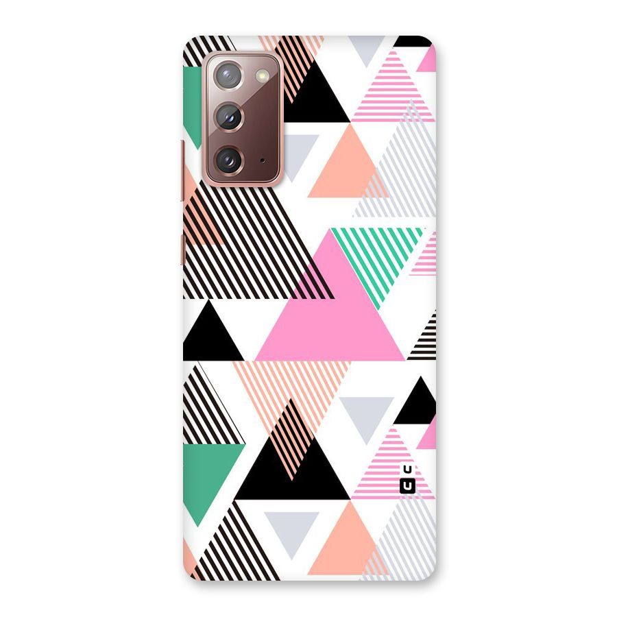 Stripes Abstract Colors Back Case for Galaxy Note 20
