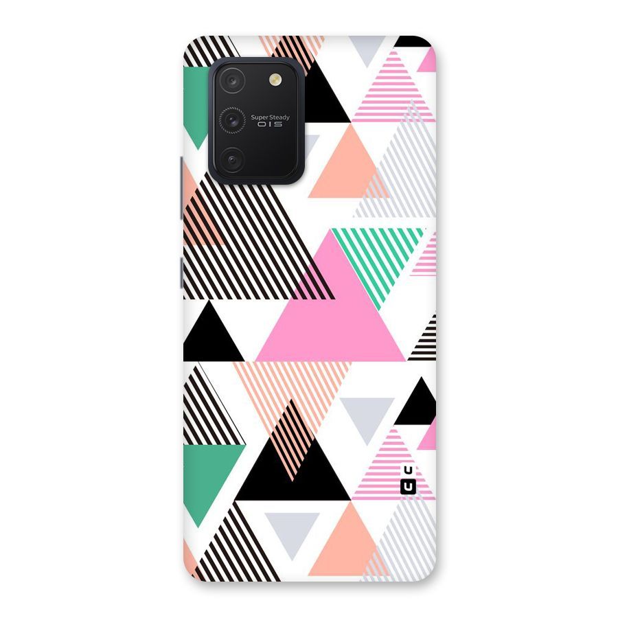 Stripes Abstract Colors Back Case for Galaxy S10 Lite