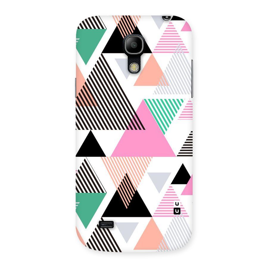 Stripes Abstract Colors Back Case for Galaxy S4 Mini