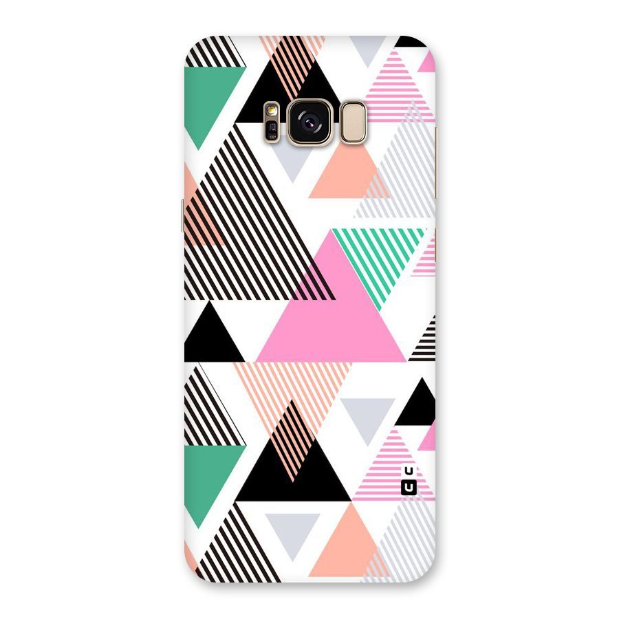 Stripes Abstract Colors Back Case for Galaxy S8 Plus