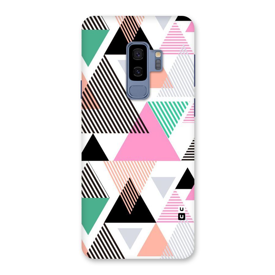 Stripes Abstract Colors Back Case for Galaxy S9 Plus